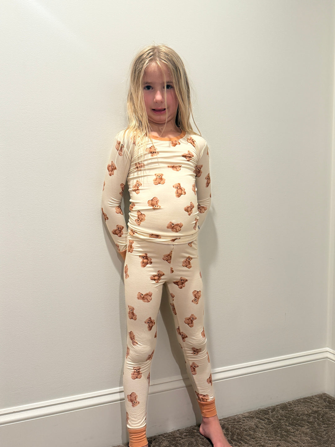 Kids Teddy Bear Pajama Pants