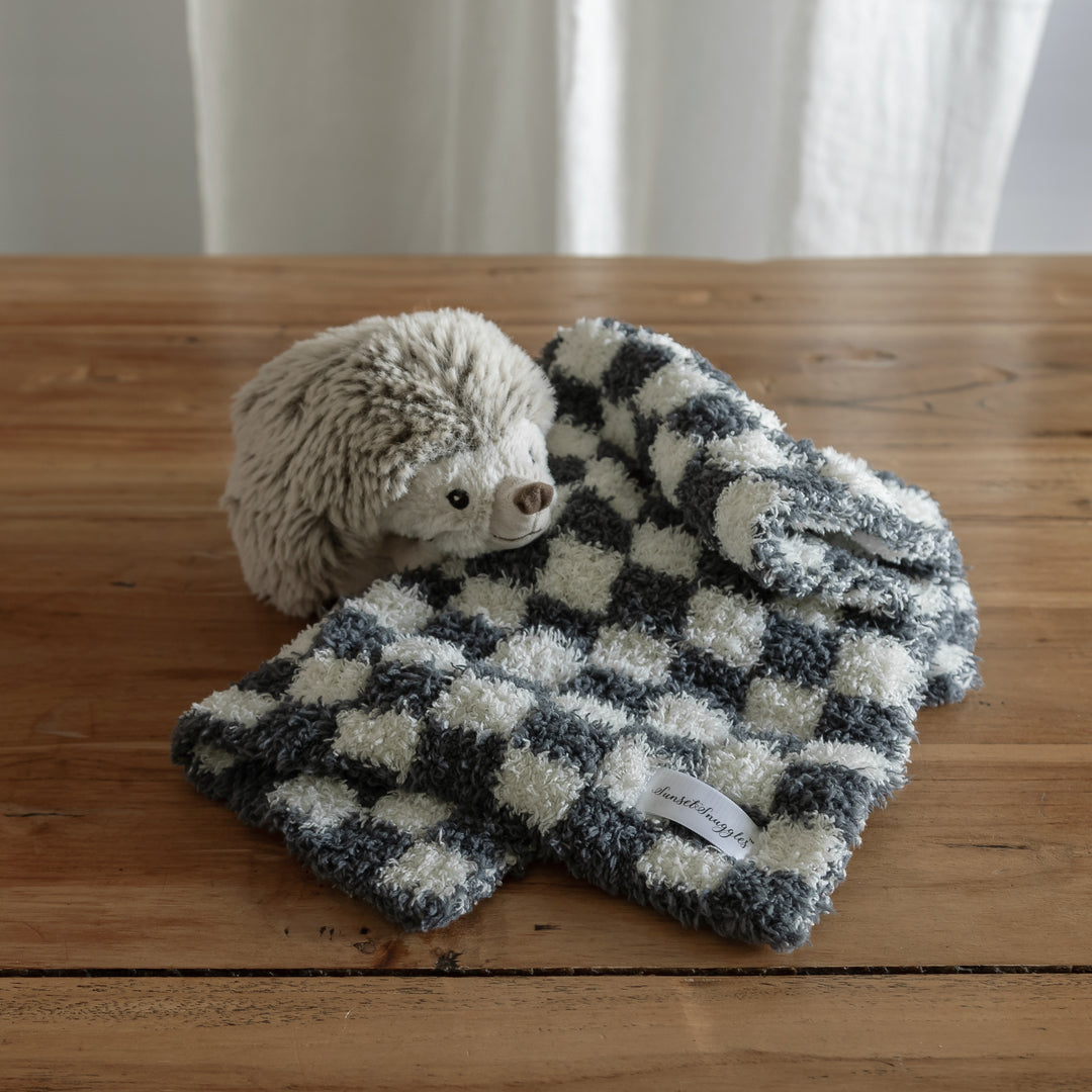 Turbulence & Baby's Breath Check Print Lovey