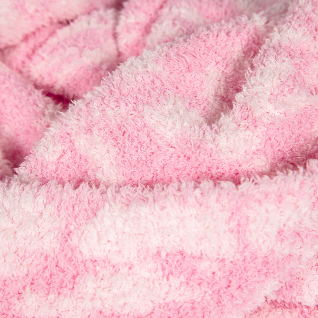 Cotton Candy Fairy Garden Print Toddler Blanket