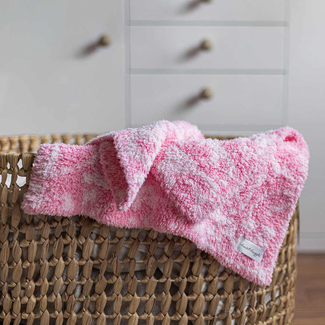 Cotton Candy Fairy Garden Print Lovey