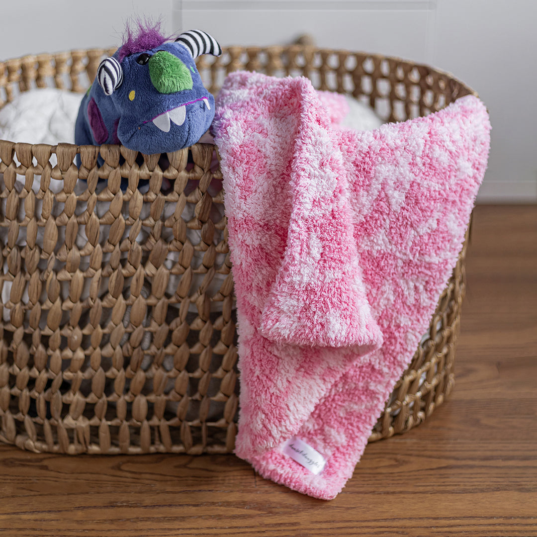 Cotton Candy Fairy Garden Print Lovey