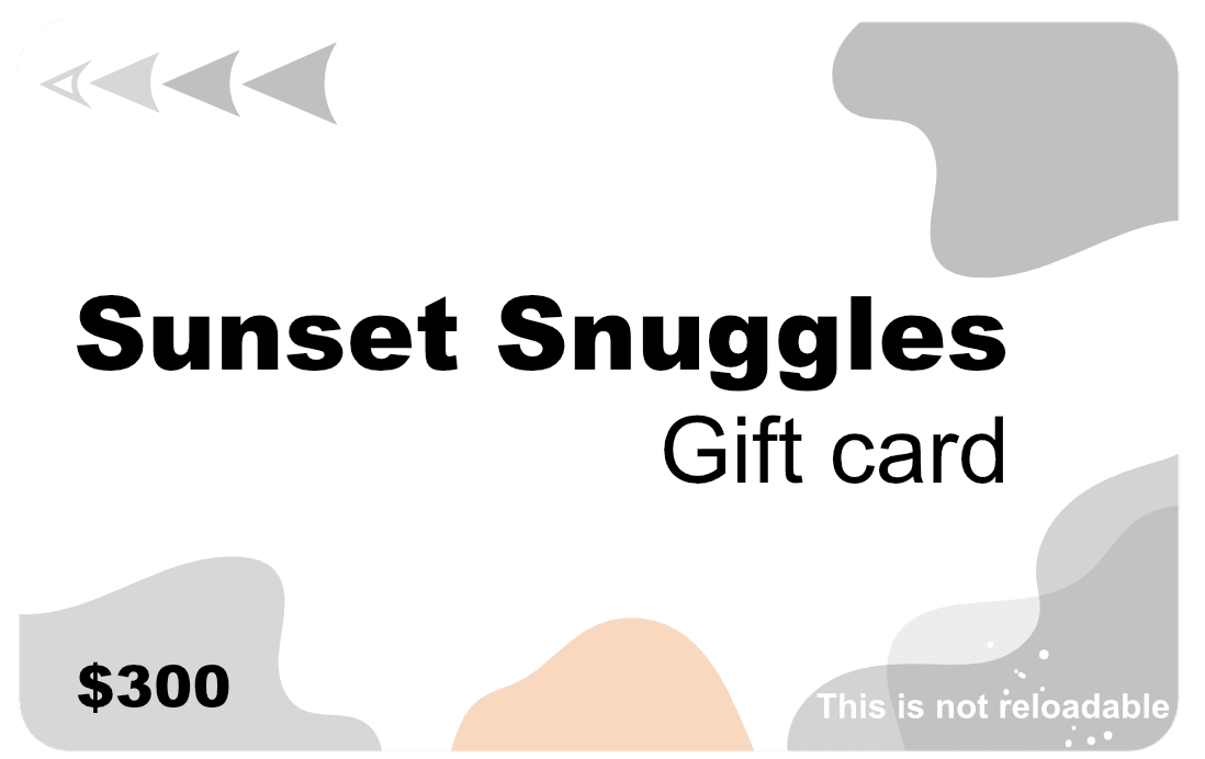 Sunset Snuggles Gift cards - Sunset Snuggles