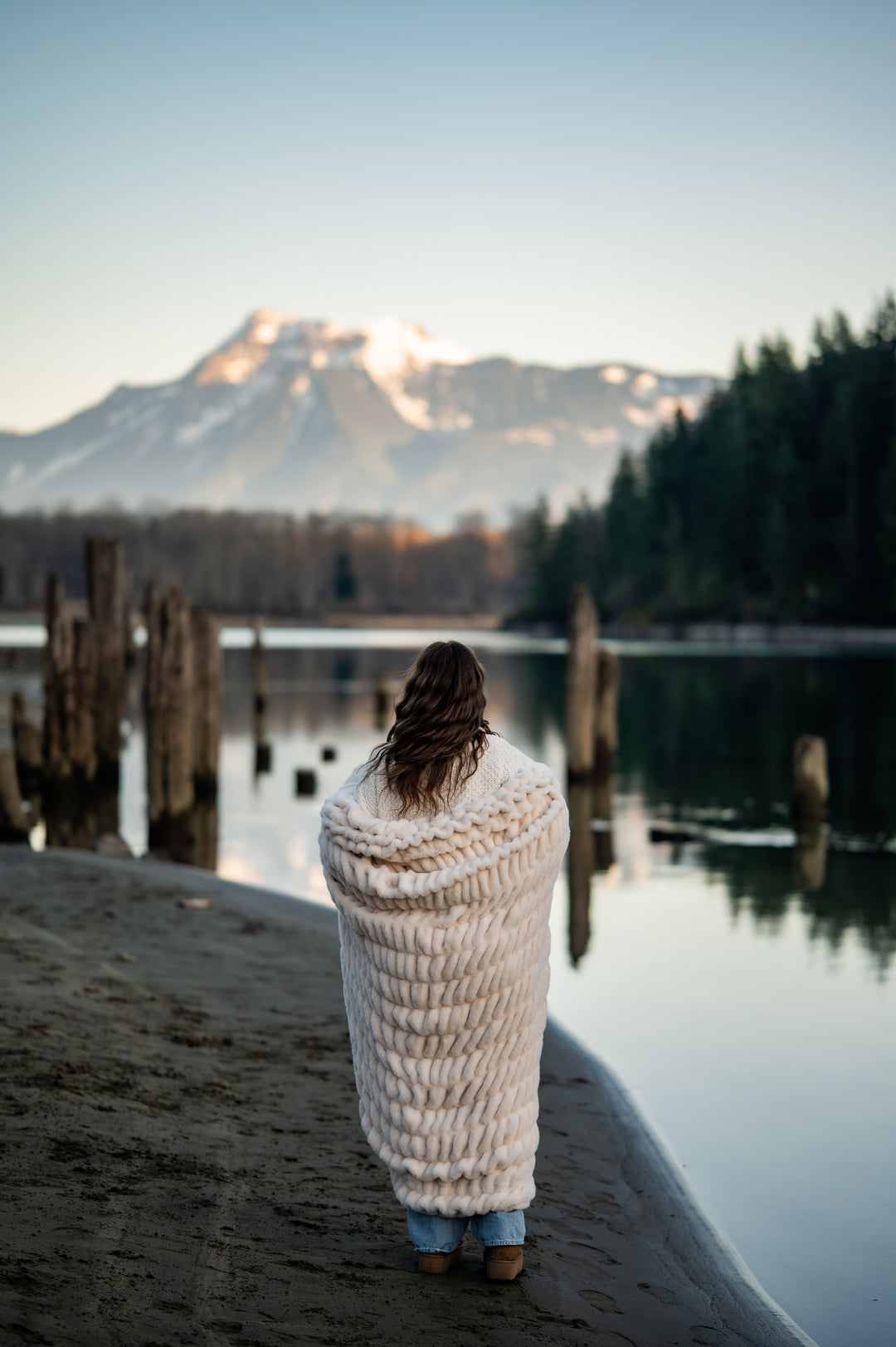 Off-White Minky Blanket