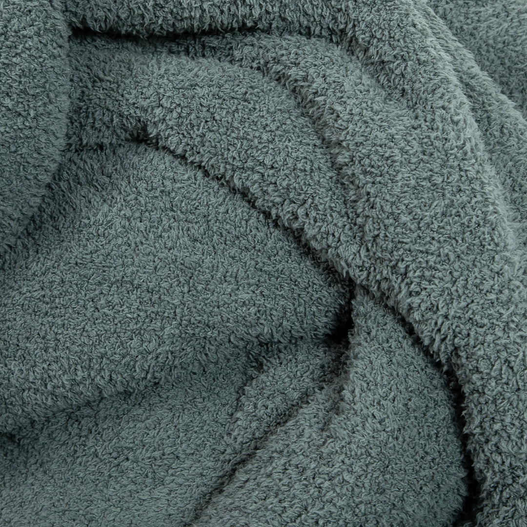 Dark Forest Solid Double Layered Print Extended Throw