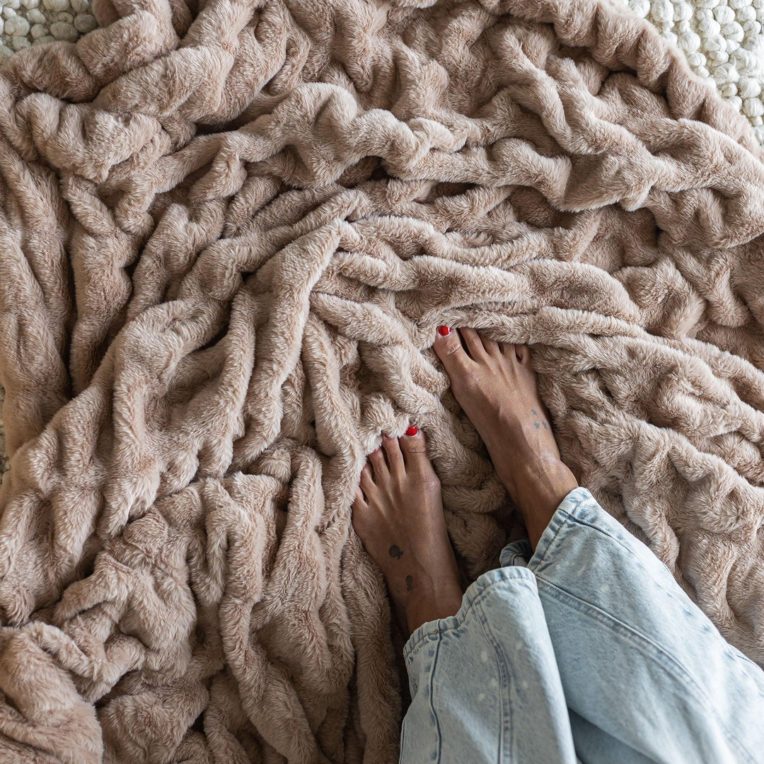 Bronde Minky Blanket