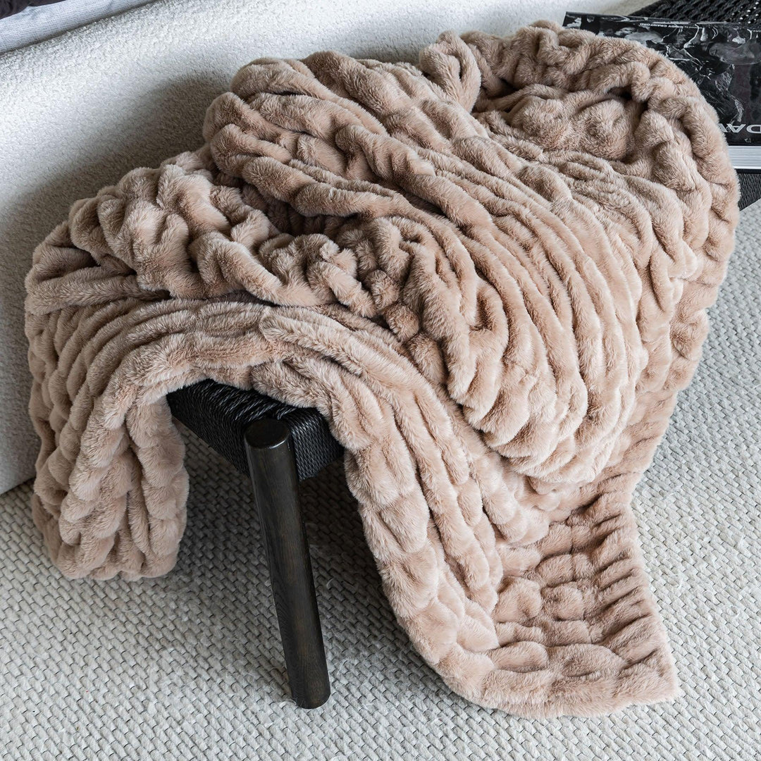 Bronde Minky Blanket