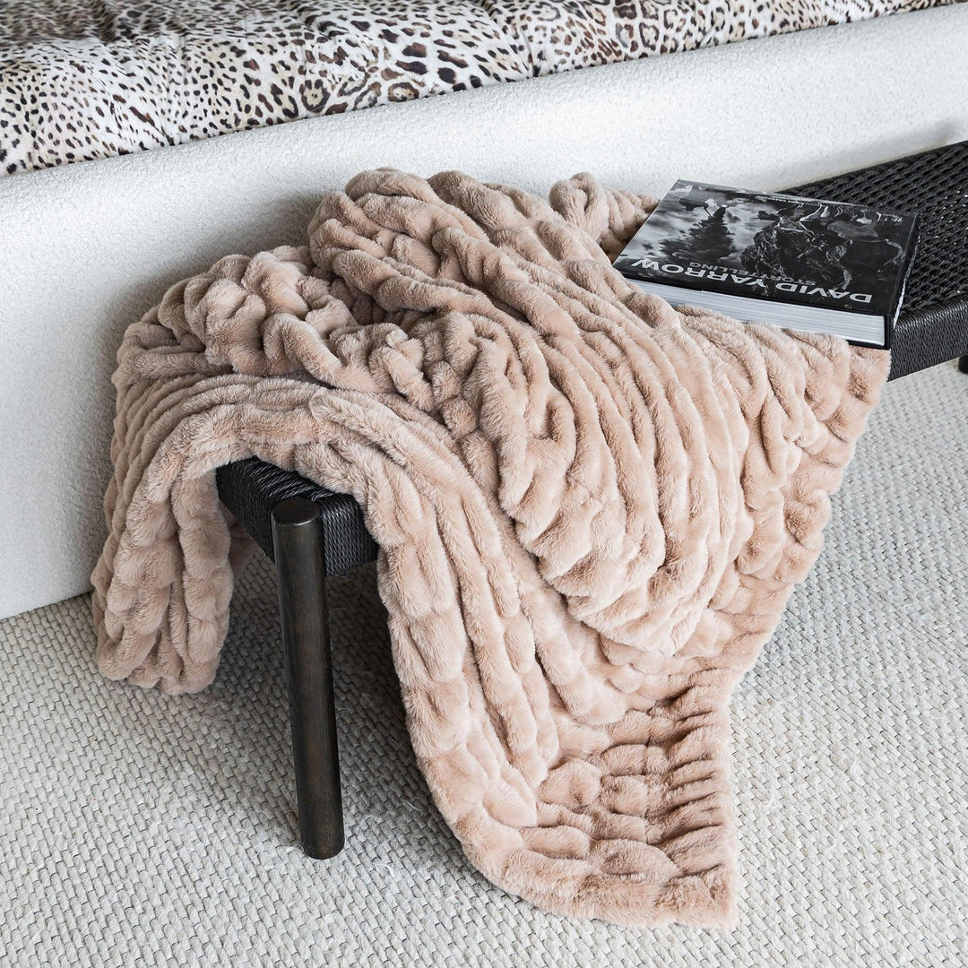 Bronde Minky Blanket