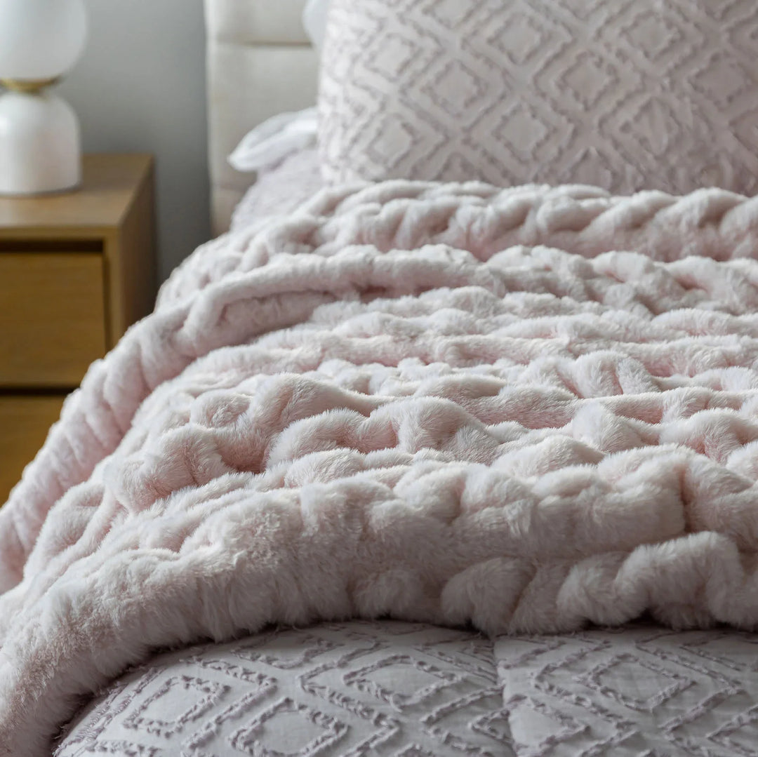 Primrose Pink Minky Blanket