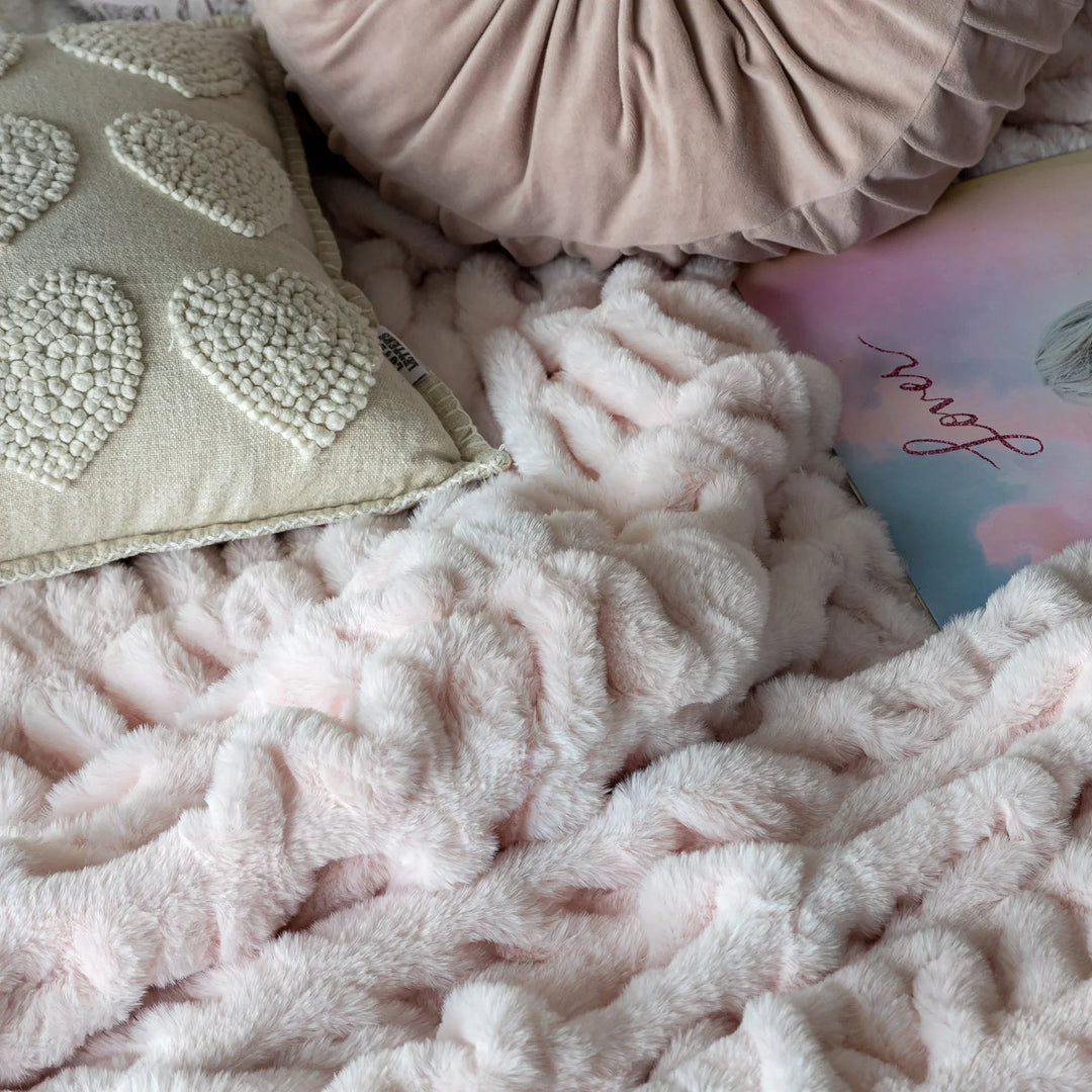 Primrose Pink Minky Blanket