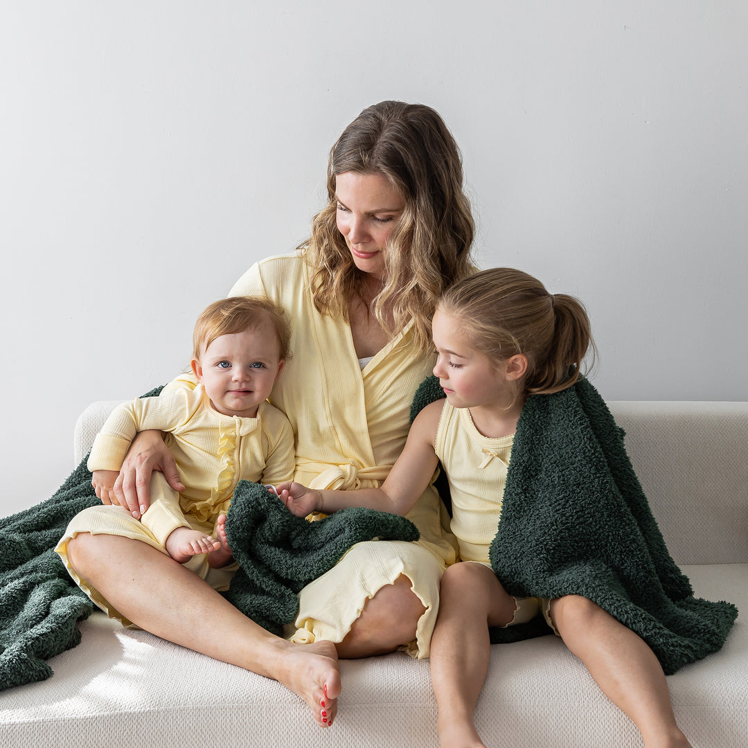 Sycamore Solid Ribbed Border Toddler