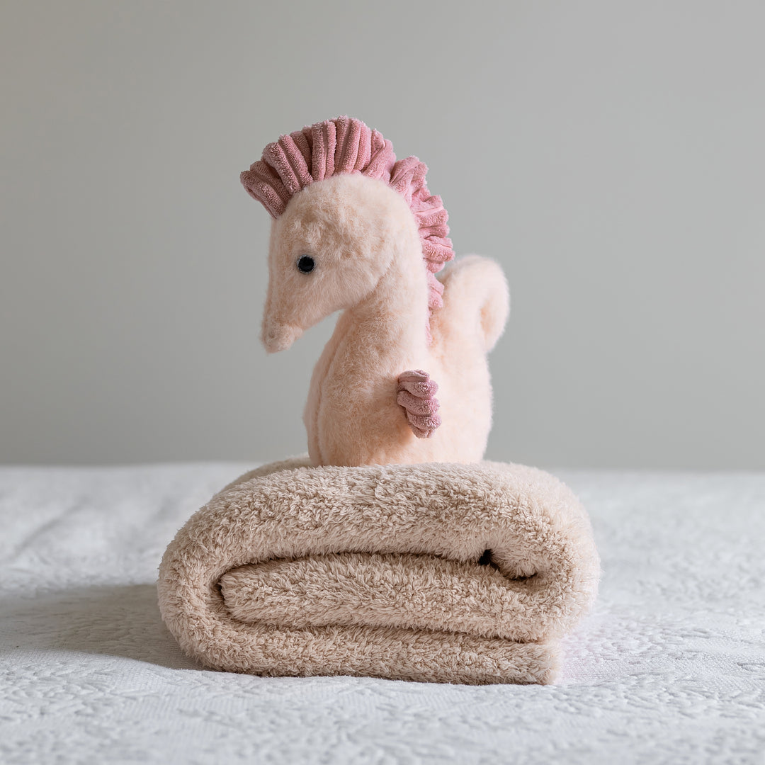 Sandy Beach Solid Ribbed Border Toddler