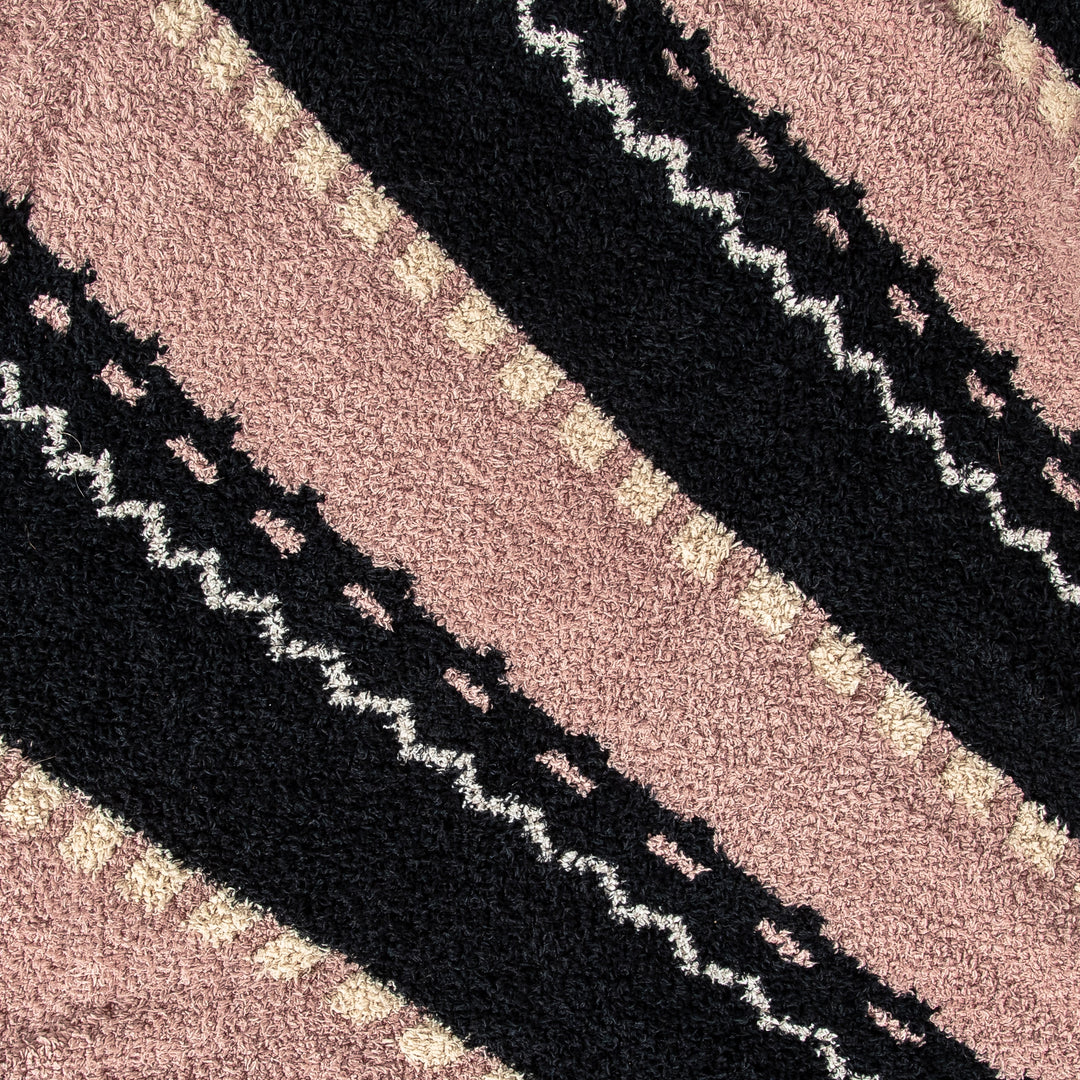 Desert Sunset Geometric Print Extended Throw