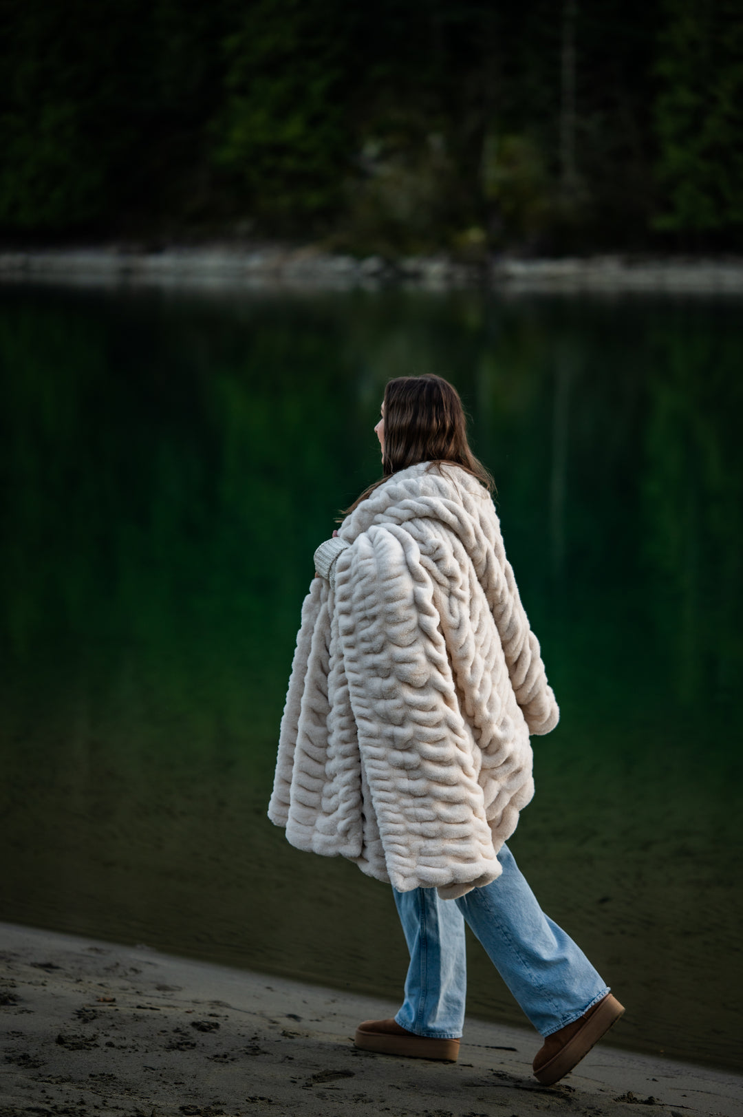 Off-White Minky Blanket