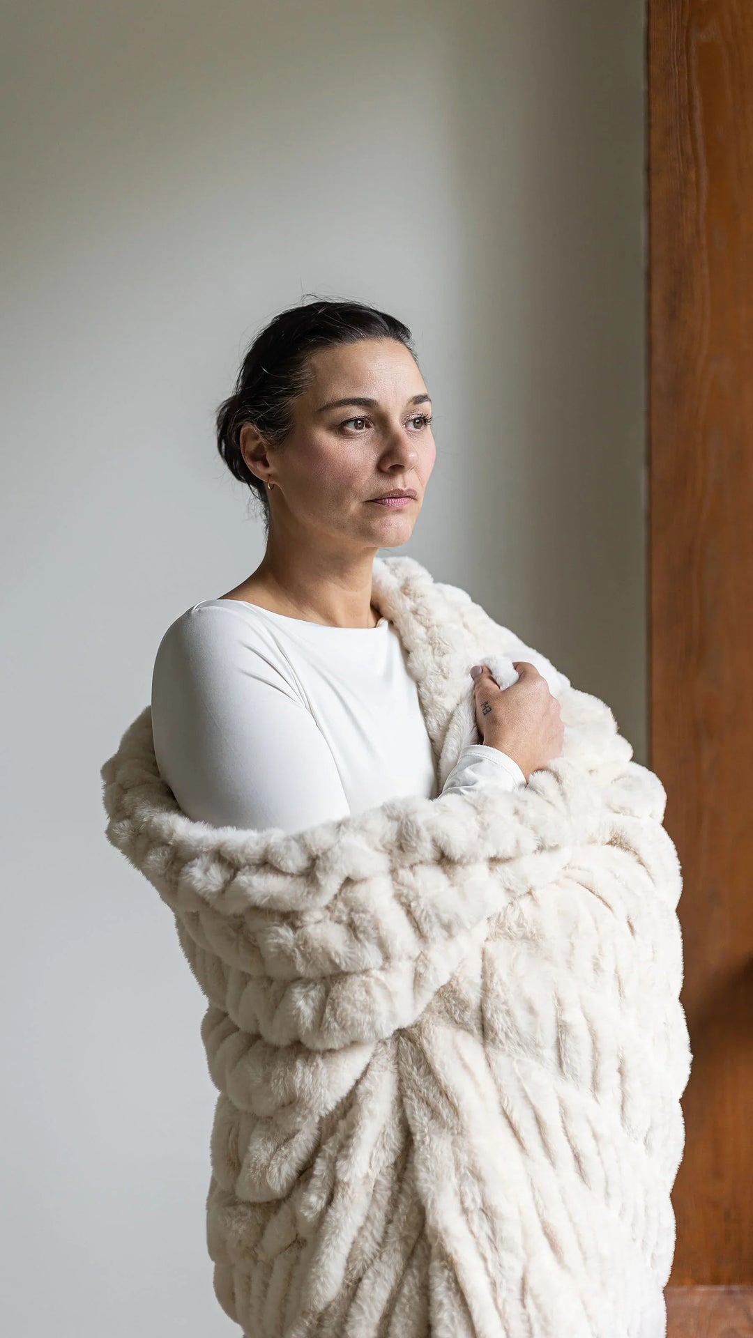 Off-White Minky Blanket