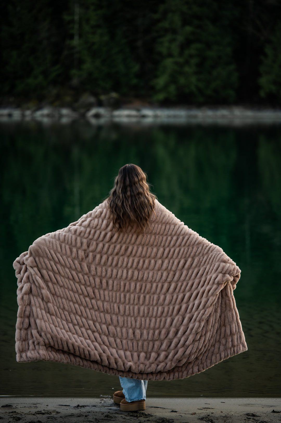 Bronde Minky Blanket