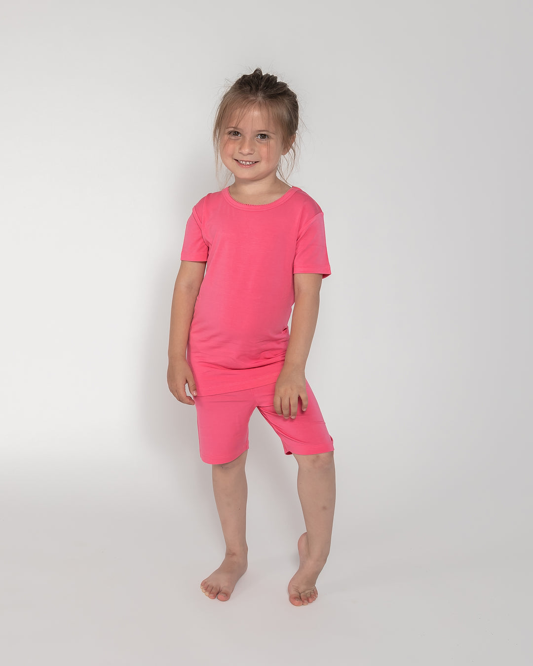 Kids Short PJ Set - Pink Lemonade