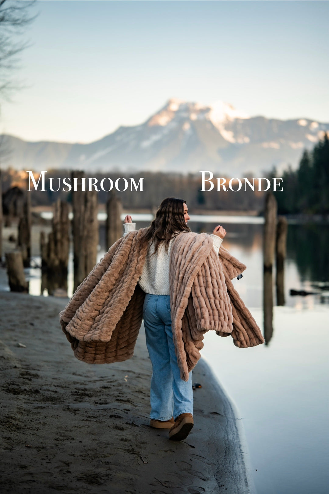 Bronde Minky Blanket