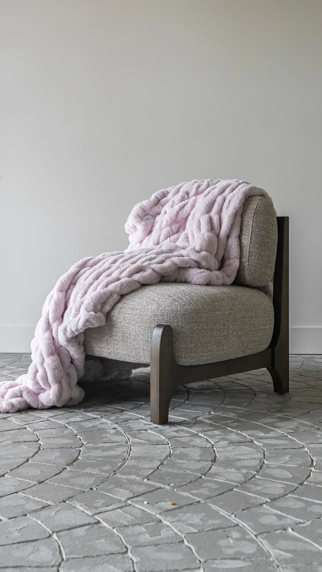 Lavender Lilac Minky Blanket