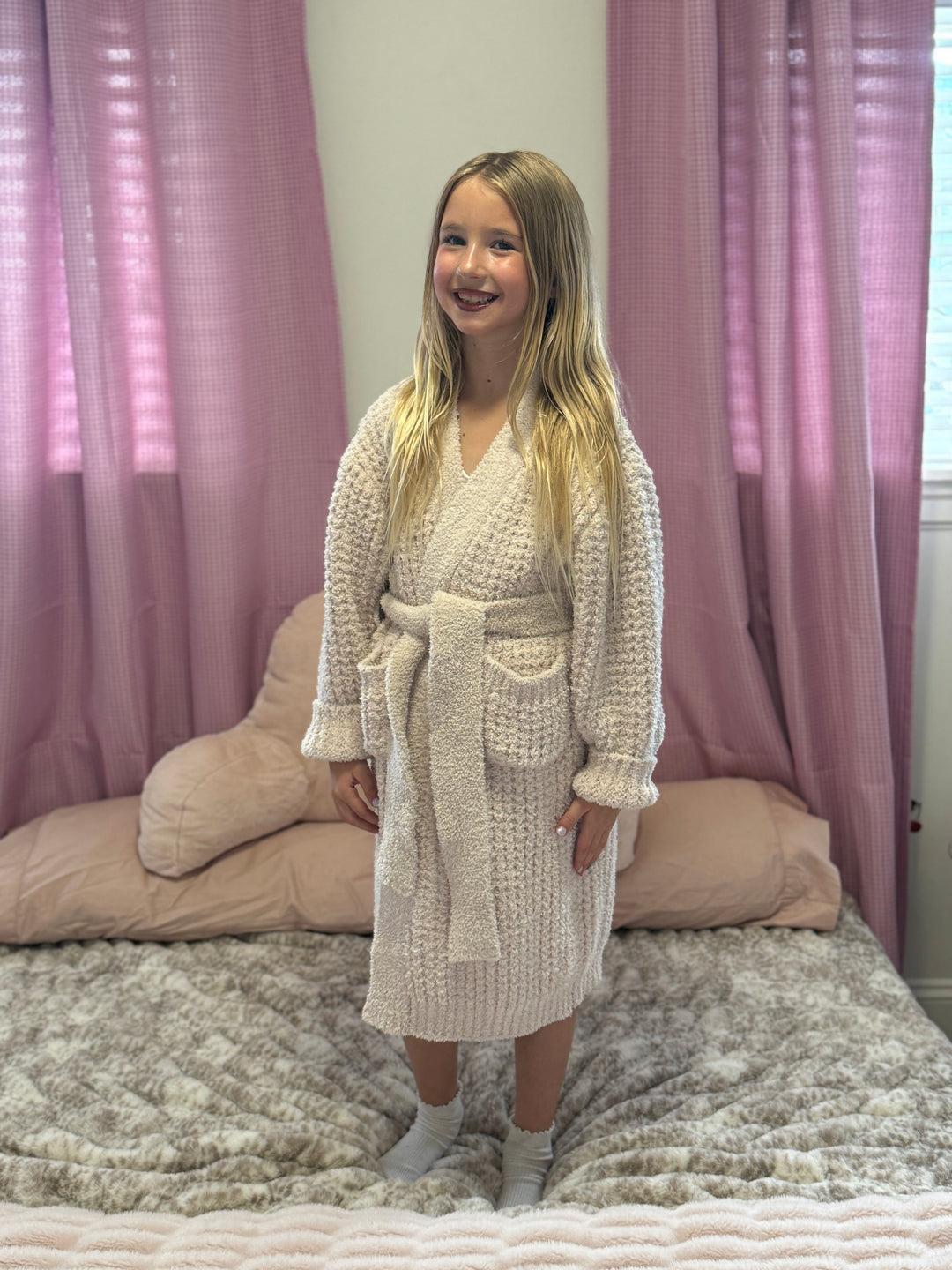 Childrens Waffle Robe
