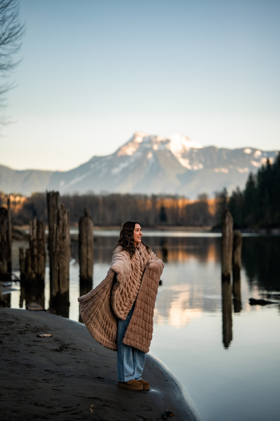 Bronde Minky Blanket