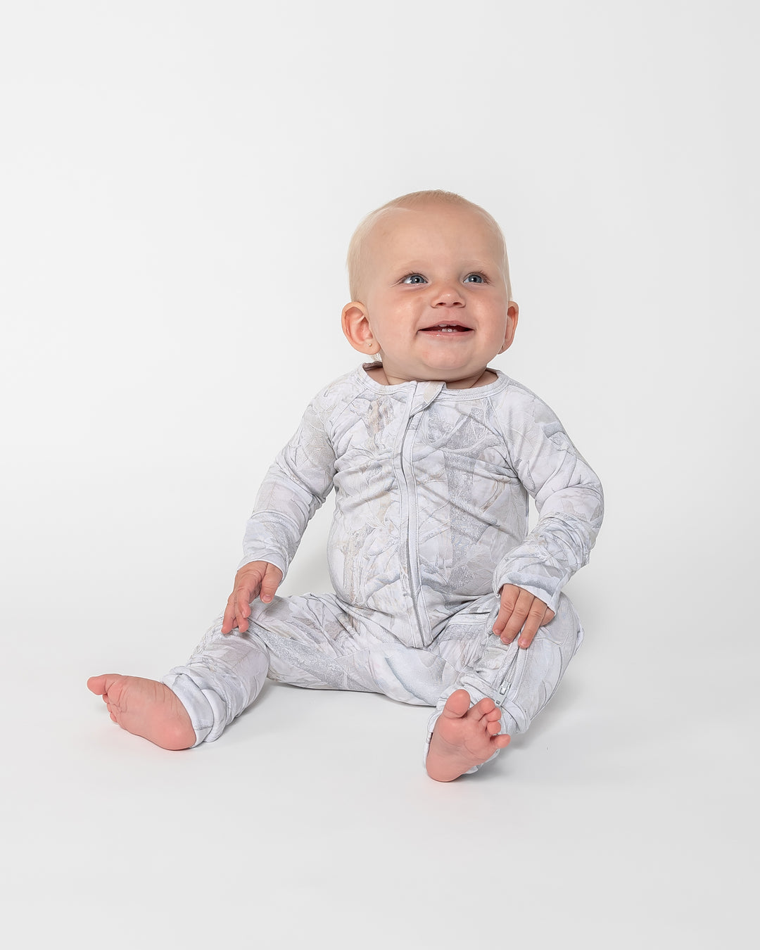 Convertible Footed Onesie - Camo