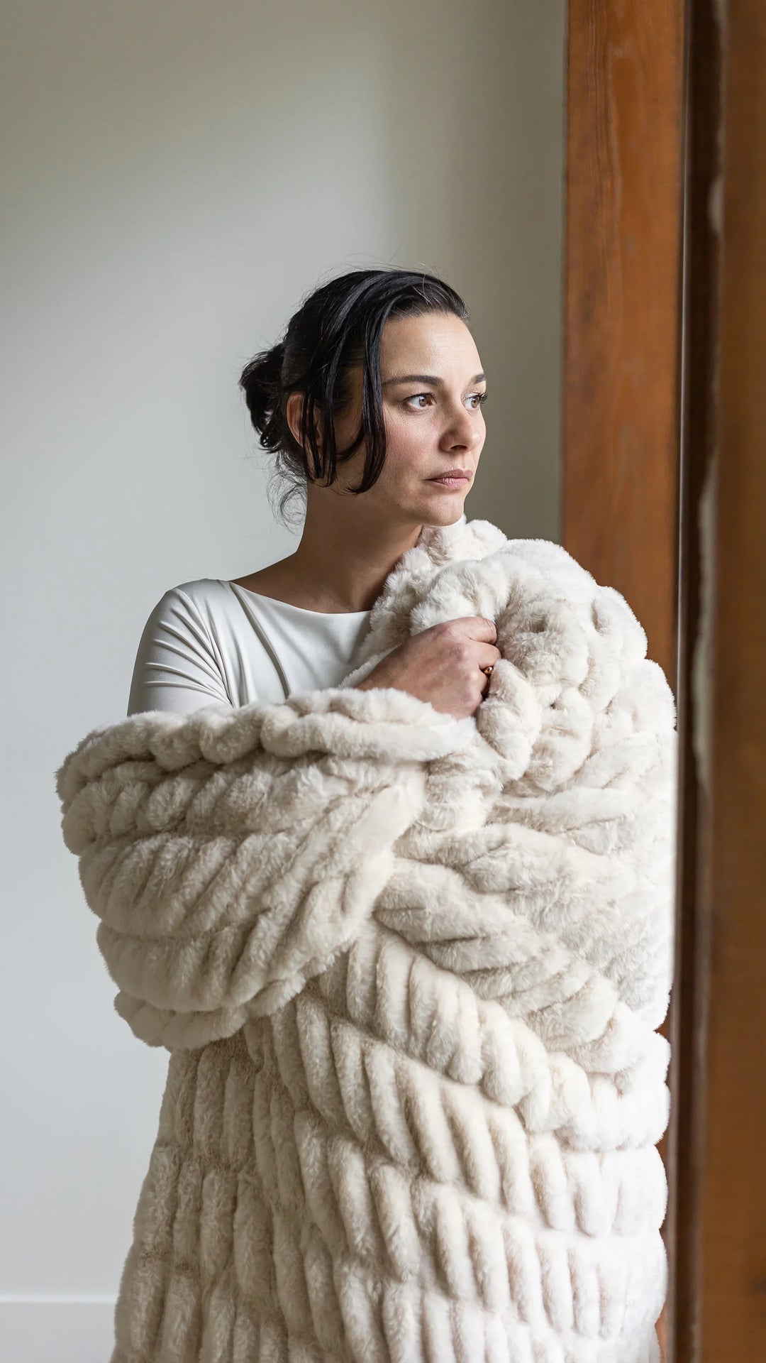 Off-White Minky Blanket