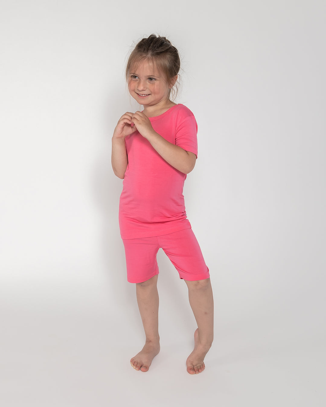 Kids Short PJ Set - Pink Lemonade