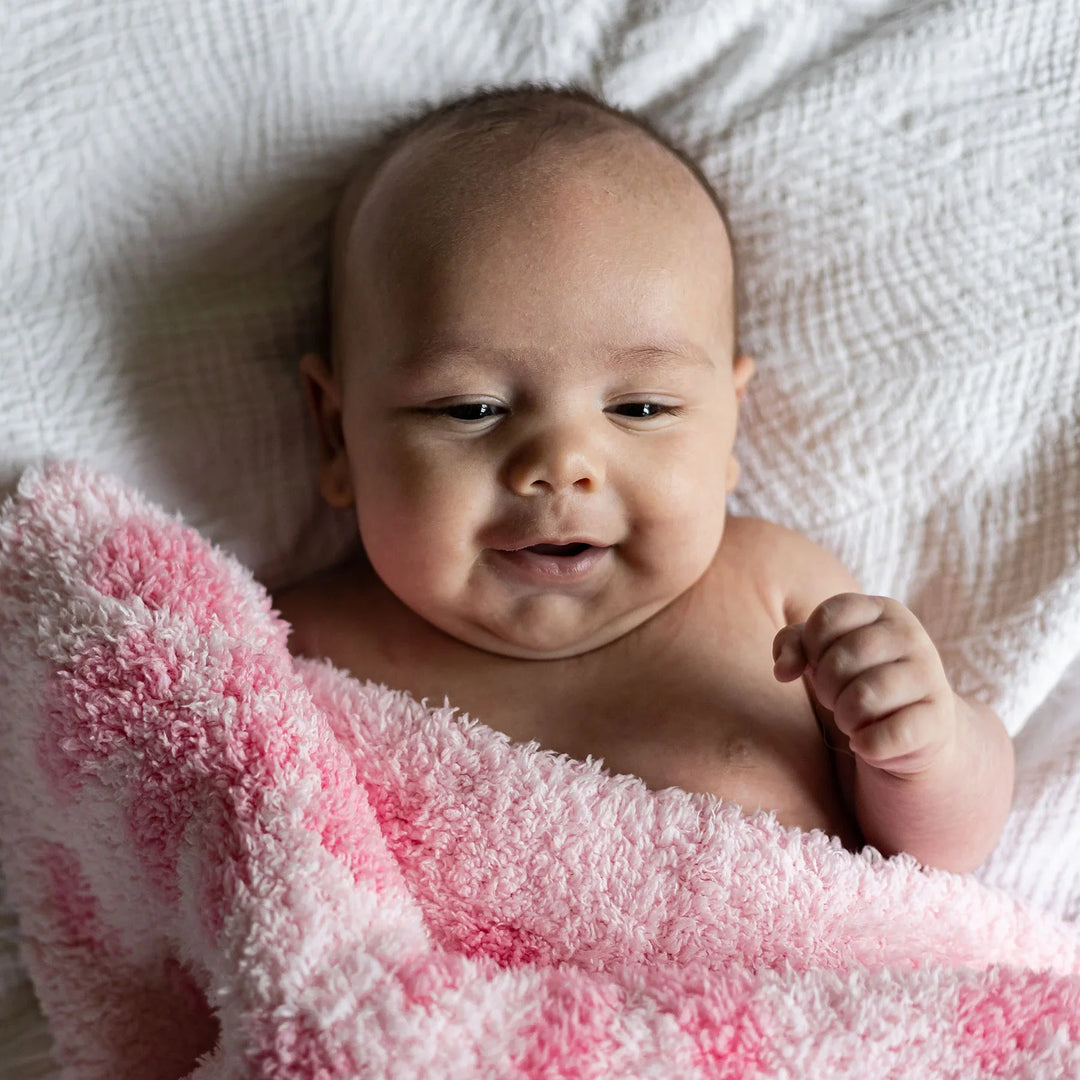 Cotton Candy Daisy Print Lovey