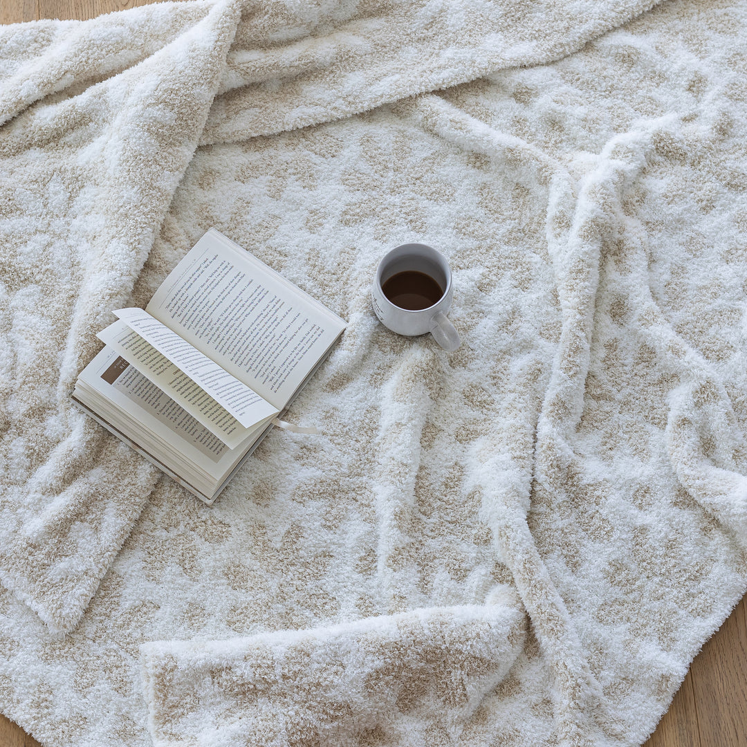 Birch & Marshmallow Daisy Print Extended Throw
