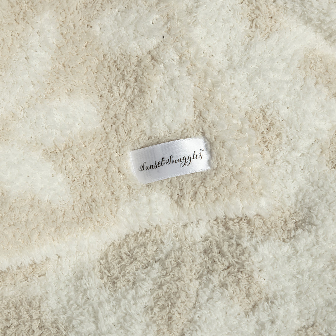 Birch & Marshmallow Daisy Print Extended Throw