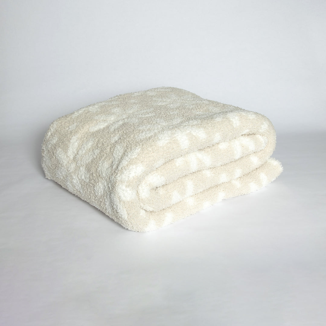 Birch & Marshmallow Daisy Print Extended Throw