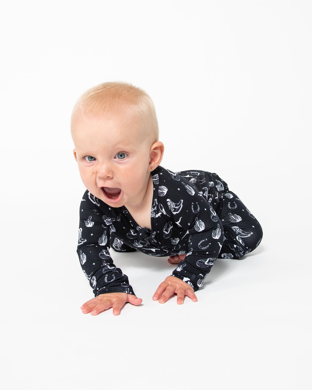 Convertible Footed Onesie - Country Nights