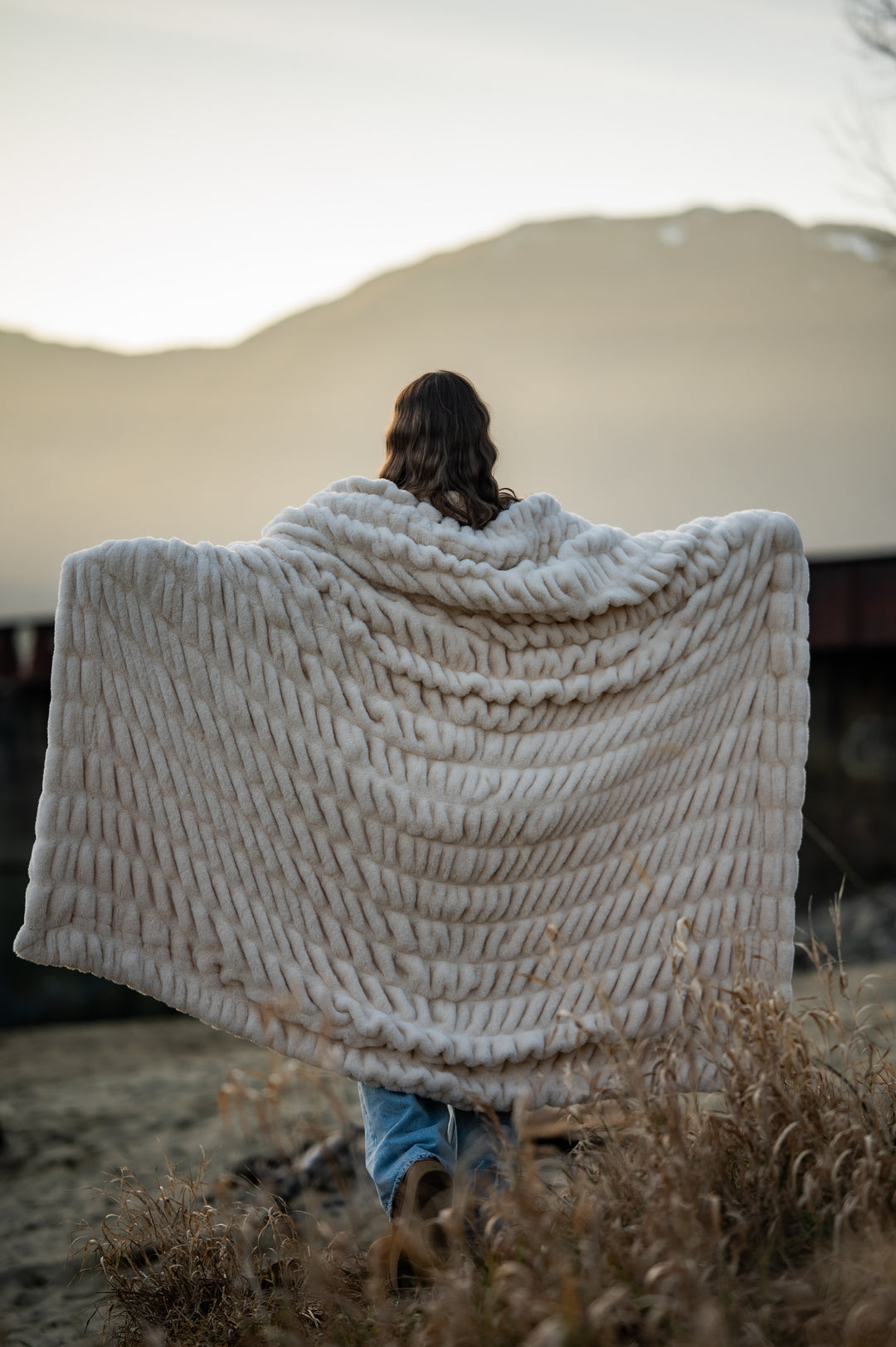 Off-White Minky Blanket