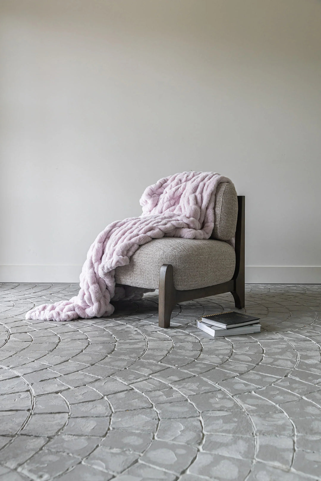 Lavender Lilac Minky Blanket