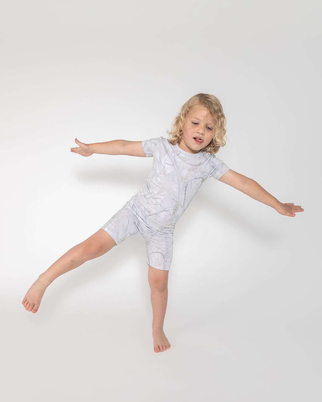 Kids Short PJ Set - Camo