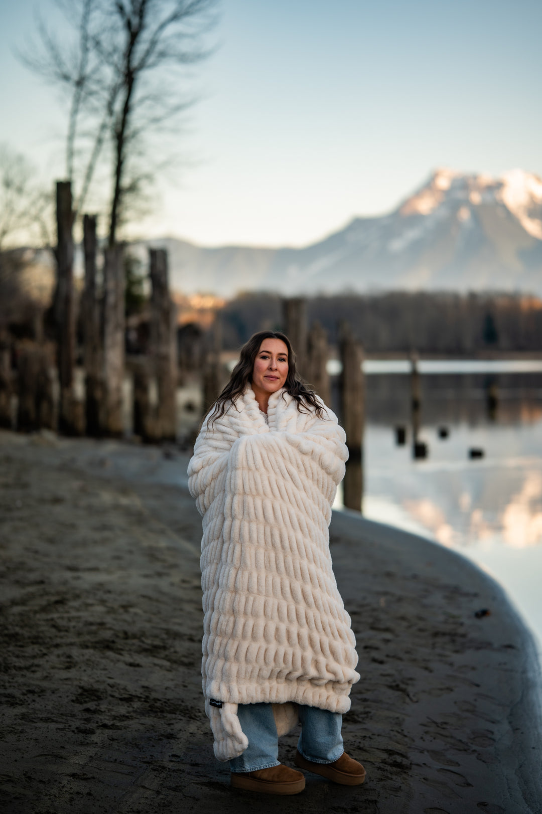 Off-White Minky Blanket