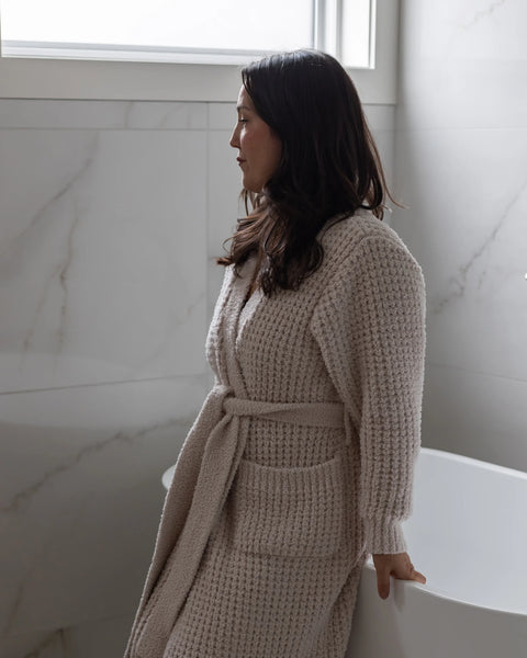 Ladies Waffle Robes - restocking in Sept + new colours