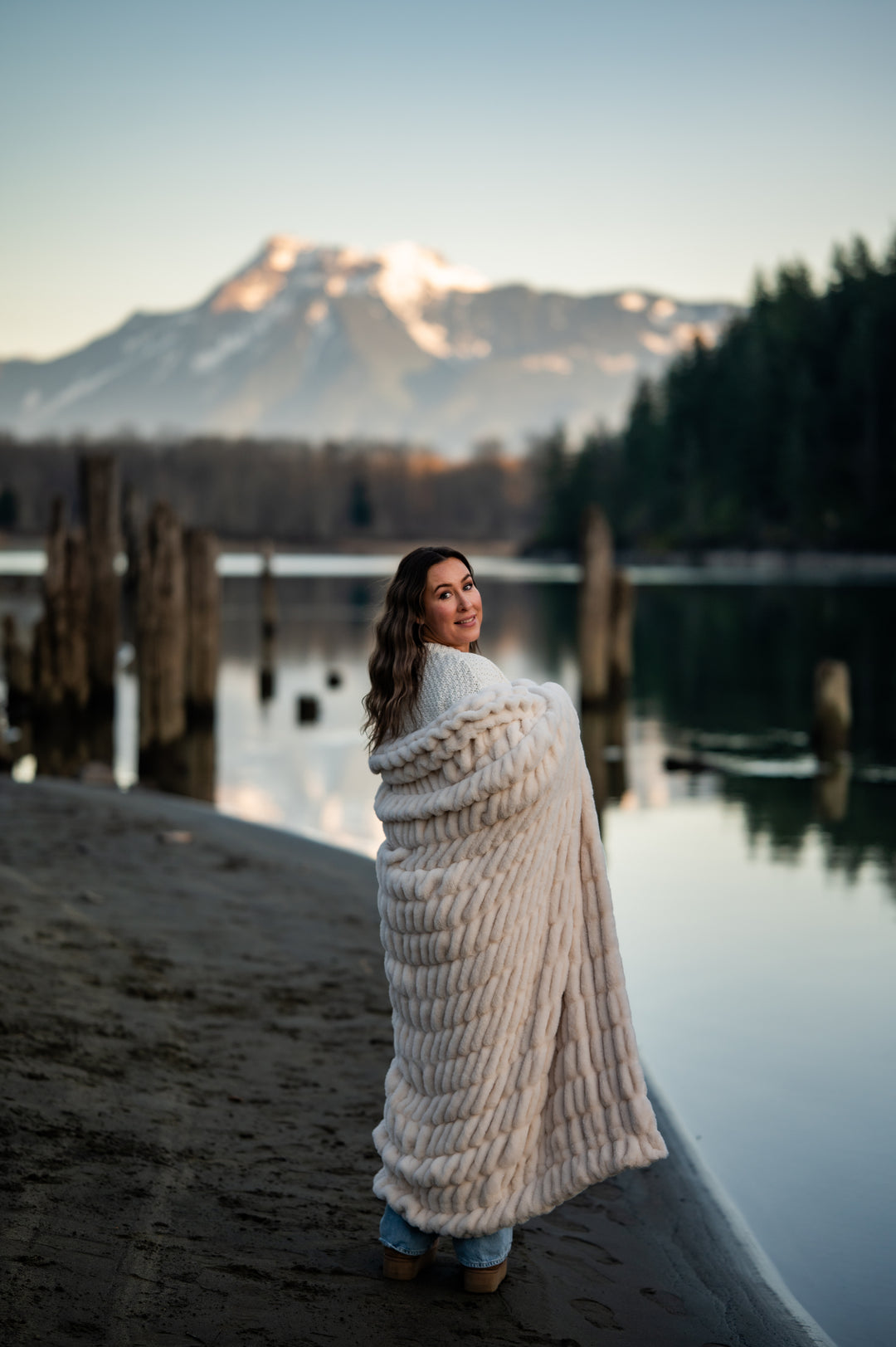 Off-White Minky Blanket