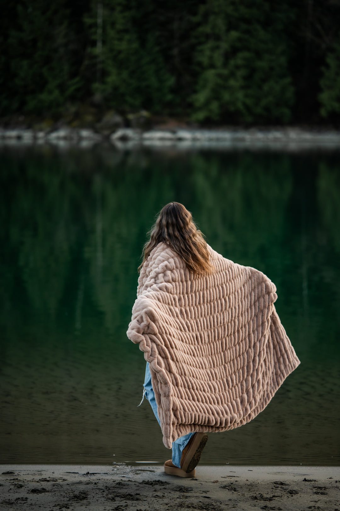 Bronde Minky Blanket