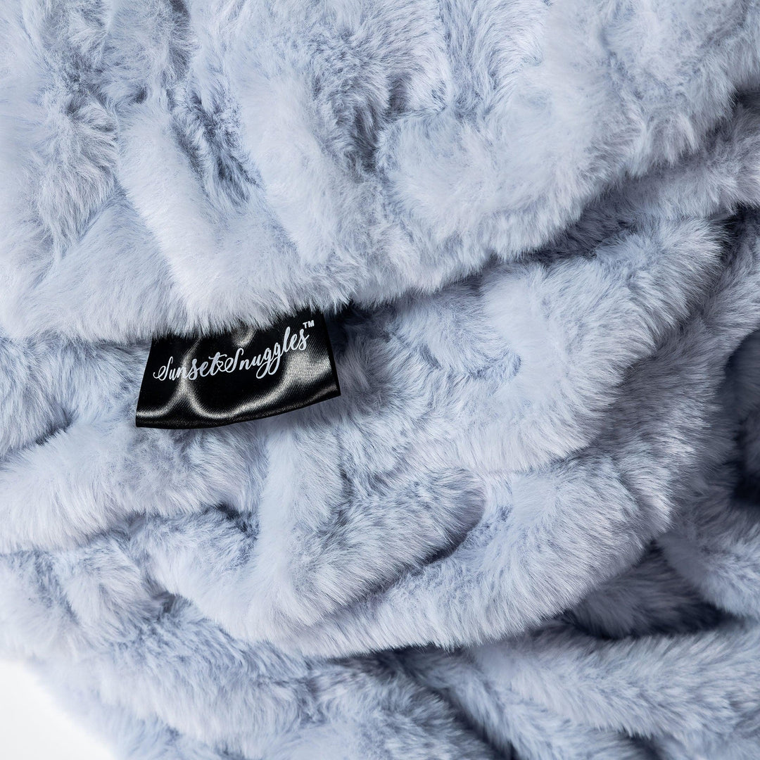 Baby Blue Minky Blanket