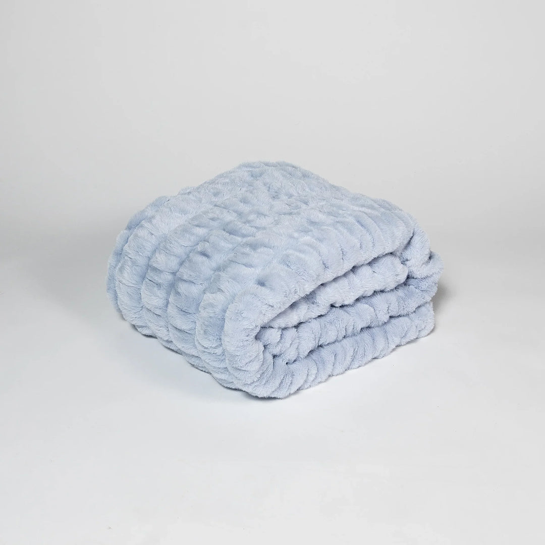 Baby Blue Minky Blanket