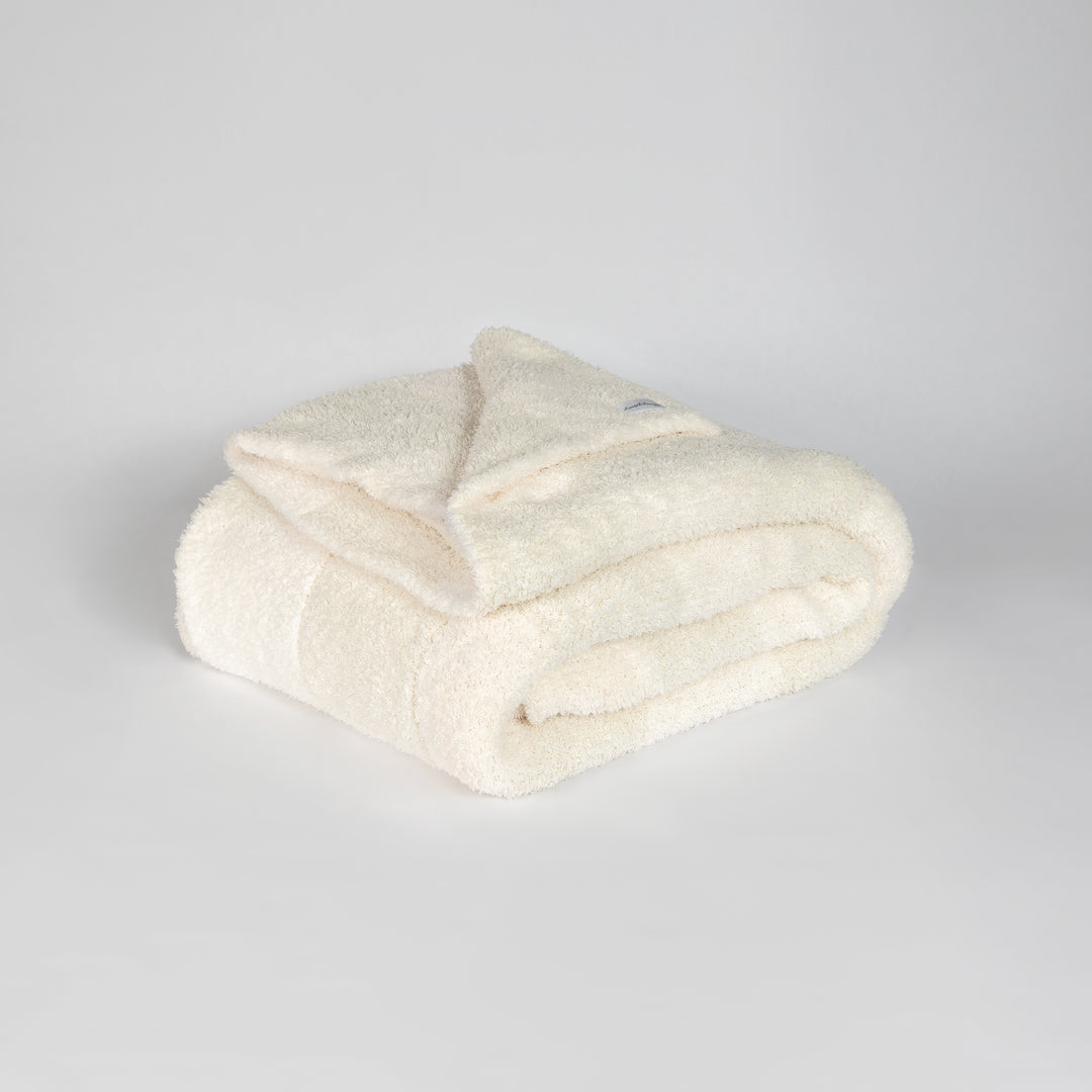 Sea Salt & Baby's Breath Bold Checker Print Throw