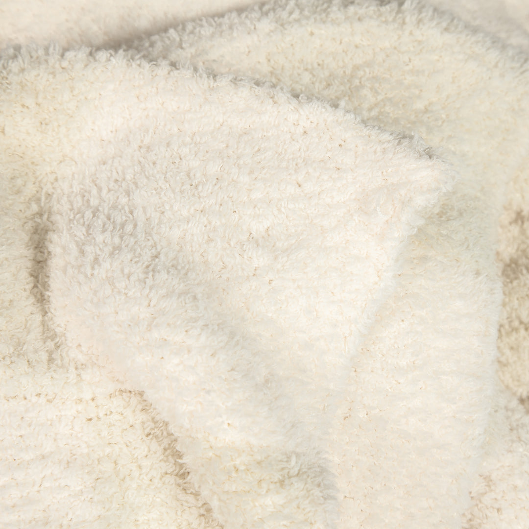 Sea Salt & Baby's Breath Bold Checker Print Throw