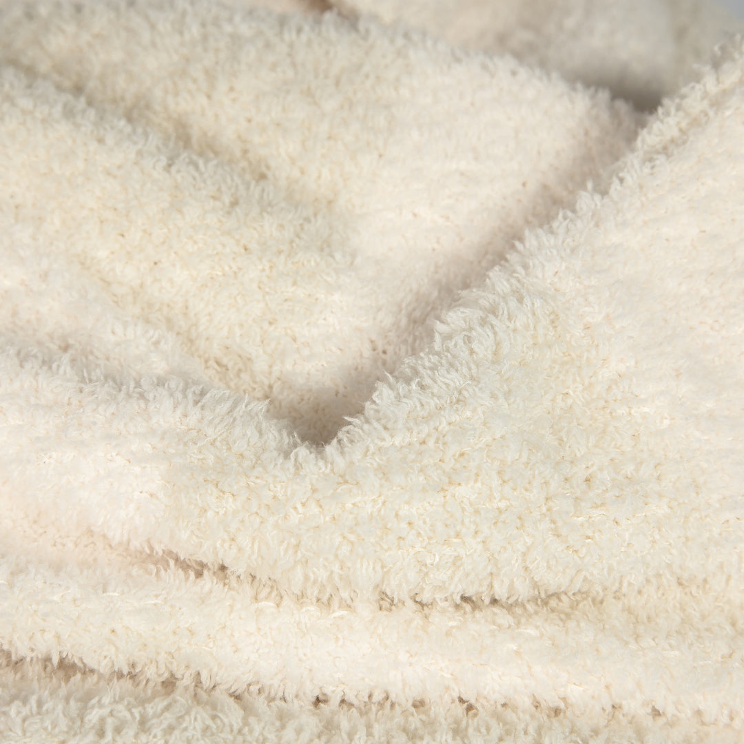 Sea Salt & Baby's Breath Bold Checker Print Throw