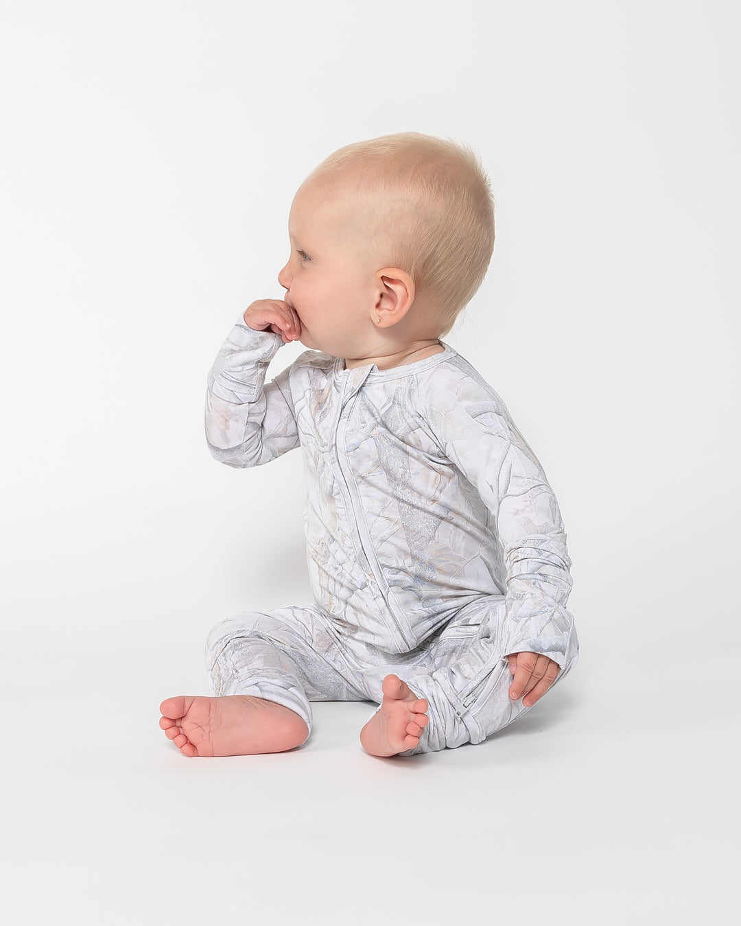 Convertible Footed Onesie - Camo