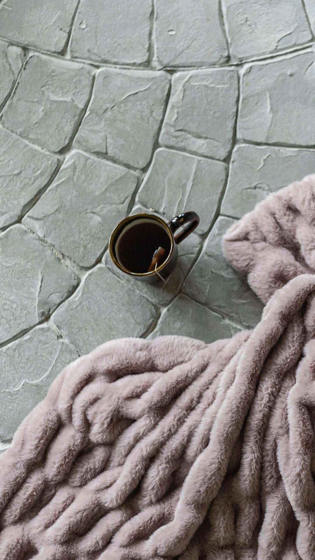 Milk Chocolate Mauve Minky Blanket
