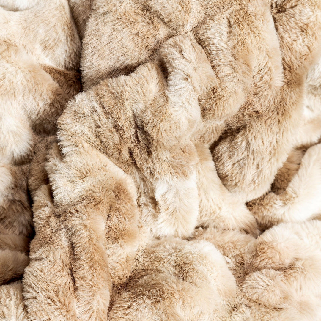 Caramel Swirl Double-sided Minky Blanket