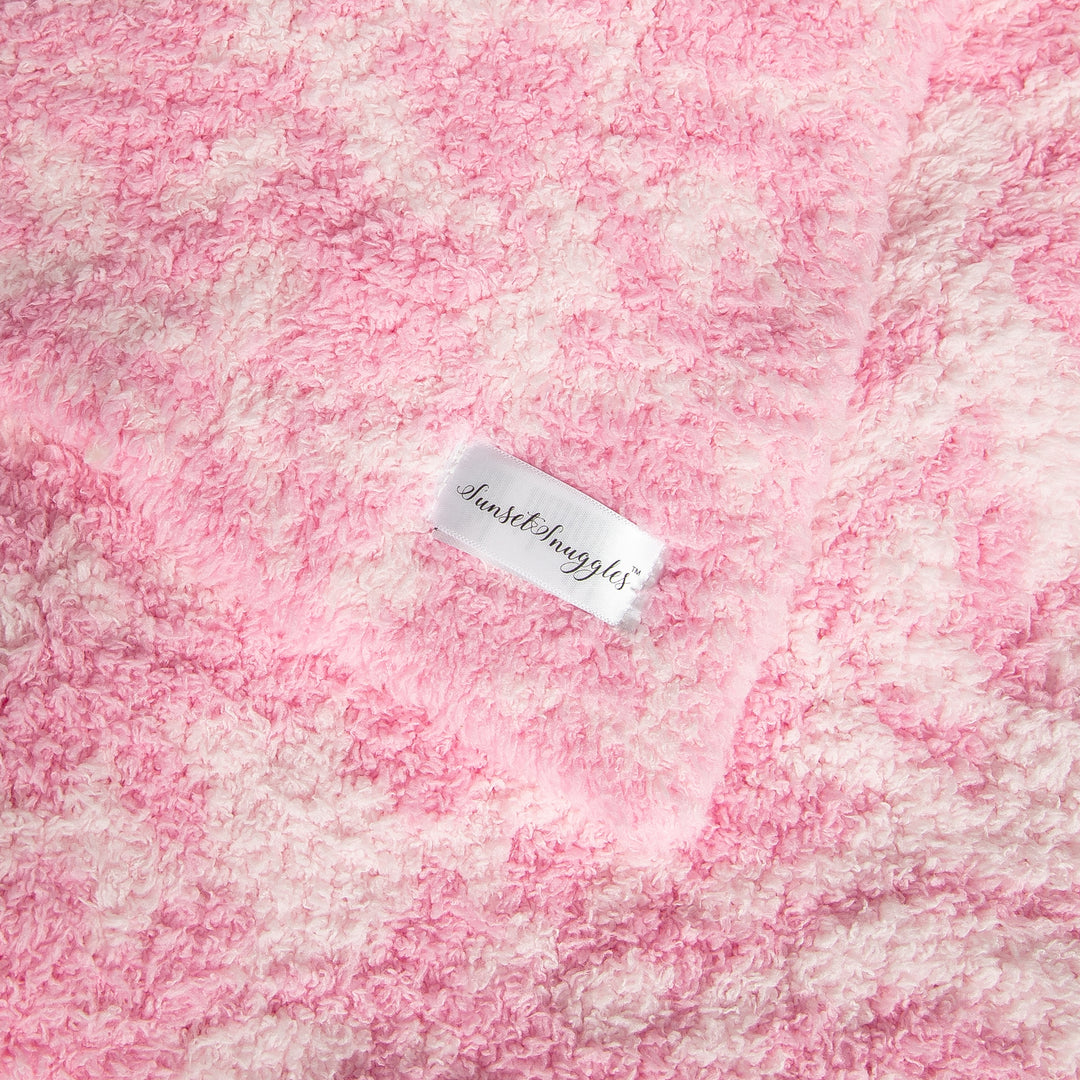 Cotton Candy Fairy Garden Print Toddler Blanket