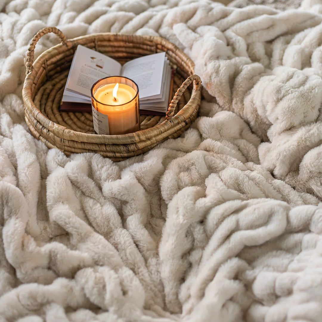 Off-White Minky Blanket