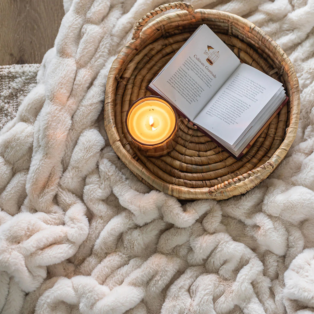 Off-White Minky Blanket